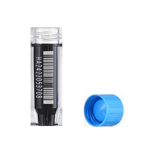 Triple mã 2D barcoded đông lạnh lọ cryotubes 0.5ml tự đứng 14*14, Haier y sinh học thương hiệu - Product Image 1