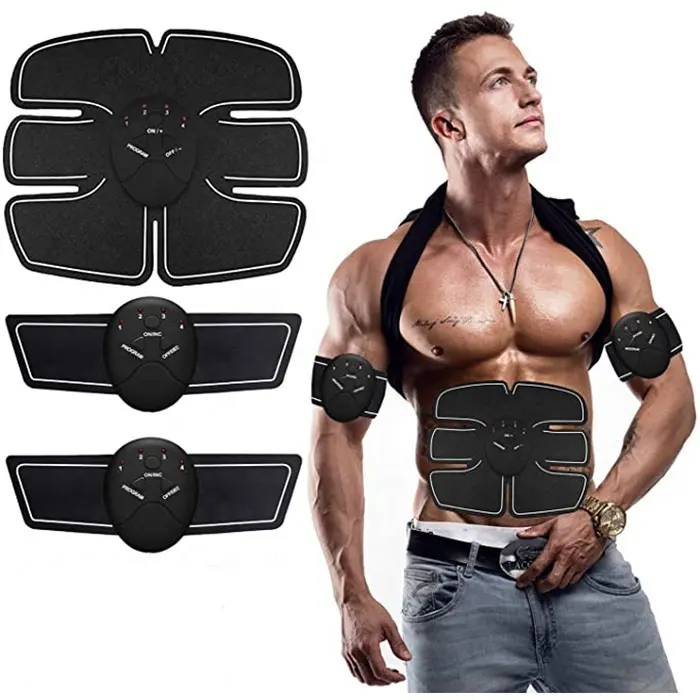 Abdomen Fitness Massager Rechargeable Home Fitness Belt Abdominal Muscle Stickers