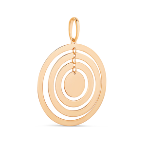 สร้อยคอสีขาวโรสโกลด์พร้อมคิวบิกเซอร์โคเนีย14K จี้อันงดงามทันสมัยทันสมัยทันสมัยและทันสมัย - Product Image 2