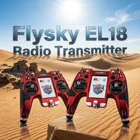 Émetteur radio Flysky EL18 18 canaux, protocole AFHDS 3, écran tactile IPS 3,5 pouces, double antenne pour drone FPV RC, avion à voilure fixe, planeur