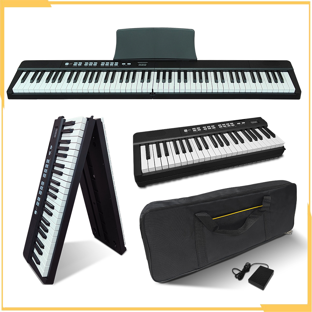 foldable digital piano keyboard