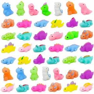 ของเล่นบีบไดโนเสาร์เจลนุ่มน่ารักแบบกำหนดเอง  ระบายสีด้วยสเปรย์  บรรเทาความเครียด  ของเล่นฟิดเจ็ต - Product Image 2