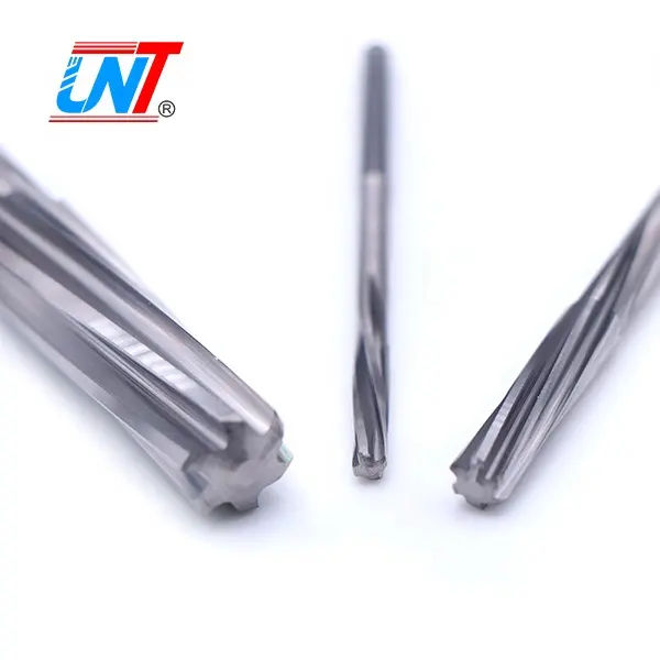 UNT-Reibahlen Hartmetall-NC-Maschinen reibahlen mit rundem Schaft Schneidwerk zeuge für Stahl-China-Reibahlen