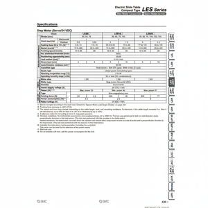 Mesa de deslizamiento eléctrica SMC Pneumatics, categoría de producto de la marca, de la marca - Product Image 1