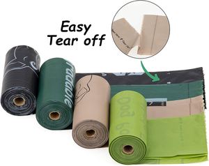 Factory Custom Brand Biodegradable Super Strong Corn Starch Dog Pet Poop Bag - Product Image 4