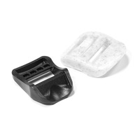 Vente chaude Boucle de sangle réglable en plastique à contour et à tension avec verrouillage à échelle pour sacs à dos, vêtements, chaussures et sacs