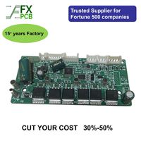 Placa PCB de doble cara para patinete eléctrico, ensamblaje de circuito PCBA, adquisición de datos, protección de activos, vídeo.