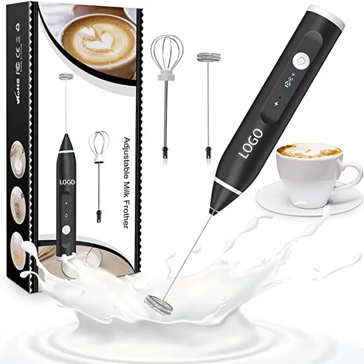 Gadgets de cocina 2022 Batidor de mano Espumador de leche Café Pastel Mezcladores de alimentos Batidor de huevos eléctrico