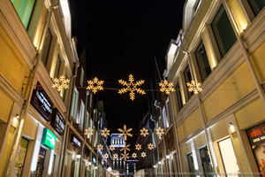 Luces Decorativas Navideñas 2D de Bajo Consumo con Instalación Cruzada para Zonas Comerciales - Product Image 1