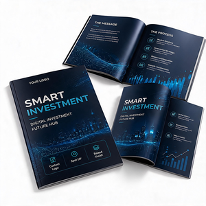 Impression personnalisée de profil d'entreprise, relations avec les investisseurs, rapport annuel, brochure commerciale, service d'impression de livres personnalisés - Product Image 1