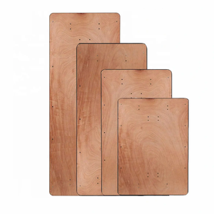 Mesas de Comedor Plegables Portátiles Rectangulares de Madera Contrachapada y Metal para Jardín, Patio, Balcón, Bodas, Fiestas, Banquetes y Eventos al Aire Libre - Product Image 5