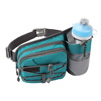 Sac banane imperméable personnalisé pour la course, la marche et la randonnée avec porte-bouteille, sac de taille de style sportif pour les voyages en plein air
