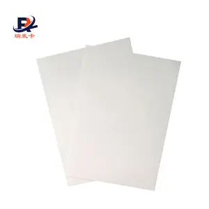 Película de laminación de lámina de PVC de impresión de inyección de tinta blanca lechosa de alta calidad