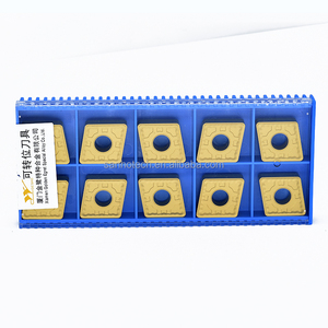 Inserto di tornio grezzo in acciaio a quattro lati in lega dura di carburo di tungsteno per 100% lama CNC di titanio nitruro di alluminio originale - Product Image 5