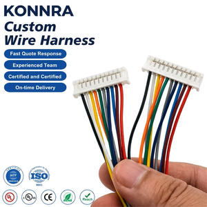 Fabricant de faisceaux de câbles automobiles personnalisés OEM/ODM, assemblages de câbles, boîtiers de réceptacles JST PH XH Molex et faisceaux de câbles avec bornes - Product Image 1