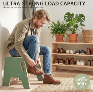 <span class=keywords><strong>Tabouret</strong></span> d'apprentissage en bois écologique et sûr, réglable en hauteur (3 niveaux), personnalisé et moderne, pour l'autonomie des tout-petits à la toilette, dans la salle de bain et au lavabo - Product Image 4
