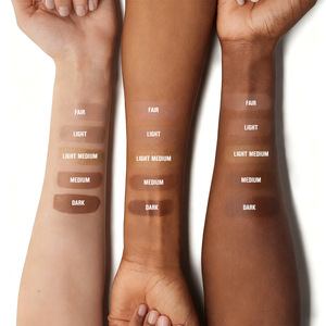 Fond de teint correcteur imperméable 6 couleurs, sans défaut toute la journée, pour femmes, <span class=keywords><strong>maquillage</strong></span> couvrant, longue tenue, hydratant - Product Image 4