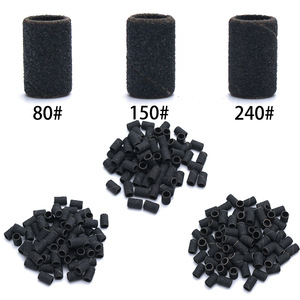 Ensemble de bandes abrasives pour ongles, colorées, 80 #   180 #   240 #   Embouts de ponçage pour perceuse à ongles électrique, manucure et pédicure - Product Image 5