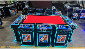 เครื่องเกมตกปลา QIQU ทนทาน สำหรับ 10 คน ขนาด 65 นิ้ว เครื่องเกมอาร์เคดแบบฝึกทักษะ สำหรับศูนย์เกมบันเทิงในสหรัฐอเมริกา - Product Image 3