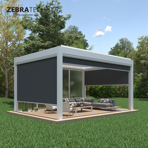 Commercio all'ingrosso elettrico esterno <span class=keywords><strong>tende</strong></span> impermeabili antivento Patio schermo parasole per giardino Veranda balcone-installazione incorporato - Product Image 2