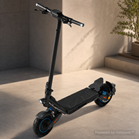 Scooter Eléctrico Todoterreno Plegable N07 48V 800W 15Ah con Marco de Acero de 10 Pulgadas, Venta al Por Mayor