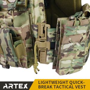 Tactical <b>Vest</b> Camouflage Molle Quick Release Light <b>Weight</b> Polyester Oxford <b>Training</b> Equipment Plate Carrier Tactical <b>Vest</b> - Product Image 4