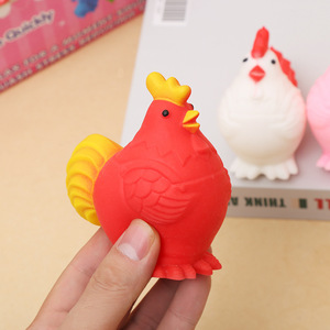 Jouet Squishy Poulet Géant de Dessin Animé, Anti-Stress, Jouet à Pincer, Cadeau de Décompression pour Enfants, Animaux de la Ferme - Product Image 2