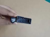 Cable de Extensión OBD2 para Diagnóstico de Automóviles, Personalizado de Fábrica, GM ALDL12P a RJ45