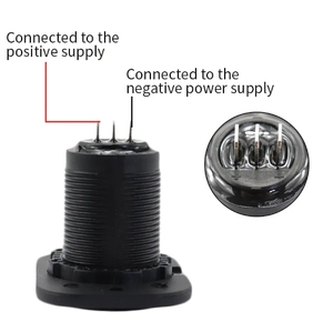 2 trong <span class=keywords><strong>1</strong></span> vòng kỹ thuật số Vôn kế + Ampe kế với Mini Bảng điều chỉnh Vôn kế Ampe kế Volt và amp kỹ thuật số mét cho xe - Product Image 5