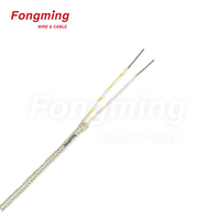 Kawat Sensor Suhu Tinggi, Perisai Isolasi Serat Kaca Tipe J FEP / PFA / PTFE