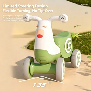 Nouveau trotteur pour enfants, <span class=keywords><strong>draisienne</strong></span> à 4 roues pour bébés de 1 à 3 ans, garçons et filles, jouet d'équilibre pour apprendre à marcher - Product Image 3