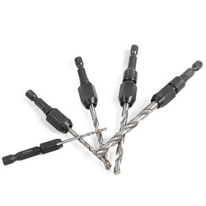 Juego de brocas helicoidales hexagonales de cambio rápido de 5 piezas para perforación de metal, con brocas desmontables, 10mm y 6mm - Product Image 3