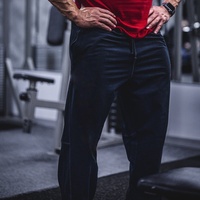 Pantalon de survêtement long en coton imprimé respirant pour homme, grande taille, idéal pour le sport, la course et les squats, collection automne