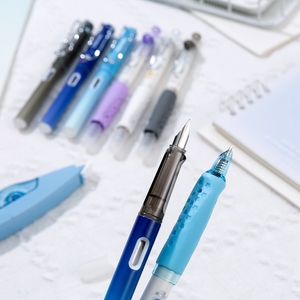 Recambio de pluma estilográfica de dibujos animados, 0,38mm, borrable para estudiantes de escuela primaria, práctica de escritura, <span class=keywords><strong>precio</strong></span> de fábrica - Product Image 6