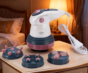 Masajeador Corporal <span class=keywords><strong>El</strong></span>éctrico de Mano Dolphin, Masaje de Tejido Profundo, Función de Calor, Eliminador de Grasa, Máquina de Raspado, Masajeador para Perezosos - Product Image 3