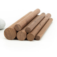 YUESHEN Crochet mural personnalisé en bois massif de style nordique, patère en bois pour manteaux, pour entrée, chambre, porte, pièces usinées CNC