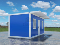 DYCE Nouvelle Maison Conteneur Modulaire en Acier Plat Personnalisable, Idéale pour Bureaux, Écoles, Petites Salles de Réception - Style Moderne
