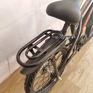 Vélo de montagne pour enfants de 16 pouces pour garçons et filles avec fourche à suspension avant, cadre en acier carbone, freins à tambour, porte-bagages arrière - Product Image 3