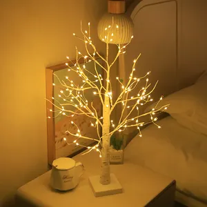 Schlussverkauf hochwertige Neujahrsfeier-Dekorationen Dekoration Kinderzimmer Kupferdrahtbaum Modelllampe
