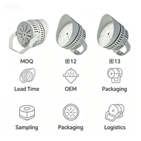 Projecteurs LED étanches IP65 en aluminium AC 130 Lumens/Watt 600W 800W 1000W pour extérieur, intérieur, stades sportifs, éclairage modulaire