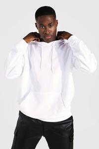 Sweat à capuche unisexe surdimensionné de qualité supérieure, imprimé avec logo personnalisé, brodé, taille plus, hiver, 100% coton, respirant, écologique - Product Image 6