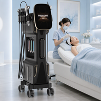 Appareil de microdermabrasion au diamant 2026 avec pulvérisation d'oxygène, jet peel, jet d'oxygène H2O2, exfoliant à bulles pour la peau, aqua peel, jet d'oxygène