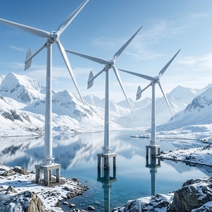 Sistema Eólico de Eje Horizontal de 100kW con 3 Aspas y Diámetro de Rotor de 19m para Generación de Energía Doméstica Horizontal-100KW Alta Eficiencia - Product Image 4