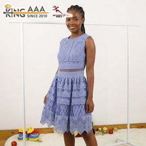 KingAAA Fine Goods Abito da Donna Elegante in Rete Traforata, Confortevole sulla Pelle, Abiti da Donna di Seconda Mano, Abbigliamento Casual Quotidiano in Stock - Product Image 1