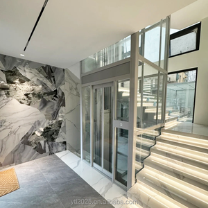 Ascensor de Vidrio de Nueva Llegada, Opciones de Color Personalizables, Ascensores que Funcionan de Forma Fluida, Ascensor <span class=keywords><strong>Residencial</strong></span> para el Hogar - Product Image 6