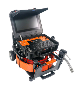 AMJET R22-MAX 360 กล้องตรวจสอบท่อประปา 1080P ความละเอียดสูงแบบ Full HD กล้องสแตนเลสสำหรับตรวจสอบท่อระบายน้ำ - Product Image 3