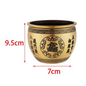 In ottone Feng Shui sala da pranzo Cornucopia boccia scultura bacino del tesoro con Base per la decorazione della tavola e accessori - Product Image 5