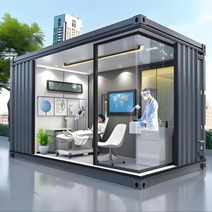 Casa Contenedor de Lujo de 20 Pies/40 Pies con <span class=keywords><strong>3</strong></span> Dormitorios y Baño, Casa Contenedor Expandible, Puede Usarse como Cafetería Premium - Product Image 6