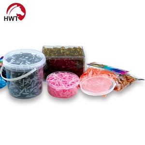 Bandes de caoutchouc en silicone pour tressage <span class=keywords><strong>cheval</strong></span>, 450 pièces, équipement <span class=keywords><strong>cheval</strong></span> tressé - Product Image 6