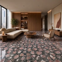Revêtement de sol en terrazzo au design moderne, dalles épaisses en pierre artificielle, couleur personnalisée pour hôtel, appartement, projet d'escalier